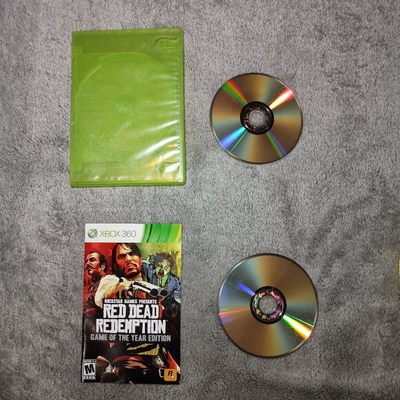 Red Dead Redemption Game Of The Year Edition Complete Xbox 360 Goty Cib No Map - Picture 4 of 16